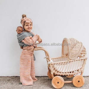 Cochecito de bebé para habitación de niños, carrito de ratán para bebé, venta al por mayor - Product Image 4