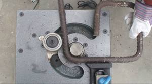 Prensa de freno, máquina dobladora de varillas semiautomática, dobladora de barras, máquina dobladora de barras de refuerzo, tipo Manual, motor de acero eléctrico - Product Image 2