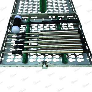 Ensemble d'ostéotome d'implantologie dentaire manuel de puissance de qualité supérieure Marteau concave Instruments en acier inoxydable pour la chirurgie Implants dentaires - Product Image 2