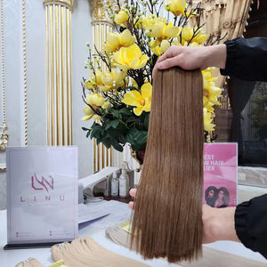 ผมกระดูกตรงยาวสุดๆผมคนเวียดนามสีน้ำตาลผมยาวสุดๆ - Product Image 5