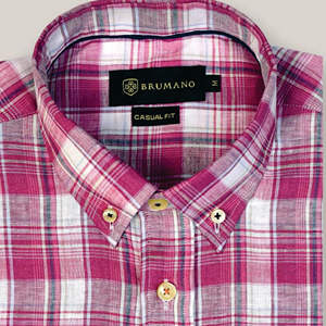 เสื้อเชิ้ตแขนยาวสำหรับผู้ชาย, เสื้อผ้าฝ้ายคุณภาพสูงทรงหลวมใส่สบาย - Product Image 4