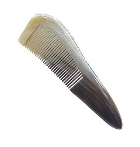 หวีเขาวัวธรรมชาติทำจาก100% สำหรับผู้ชายและผู้หญิงหวีซี่ละเอียด - Product Image 5