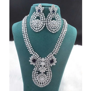 Prix de gros de bijoux AD avec des pierres de zircone cubique pour les festivals Sangeet Mehndi cadeau de qualité supérieure - Product Image 1