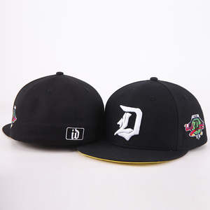 Casquettes Snapback Sportives Personnalisées à Visière Plate avec Broderie 3D et Logo – Respirantes, Imperméables, Vente en Gros, Style Hip Hop, Ajustées, Unisexe - Product Image 4