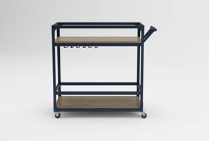 Prix effectif Chariot à barres en métal et en bois pour servir des aliments Campagne dans les hôtels Événements de bonne qualité - Product Image 4