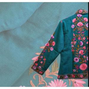 แฟชั่นคุณภาพที่อบอุ่นพิมพ์เสื้อแจ็คเก็ตผ้าฝ้ายแขนยาววินเทจ Kantha สูงแฟชั่นมือปักแขนยาวออกแบบ - Product Image 2