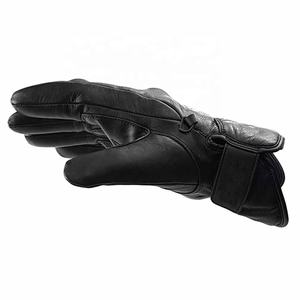 Gants de moto OEM Gants en cuir de qualité supérieure Gants en cuir noir Offre Spéciale Gants et mitaines en cuir - Product Image 2