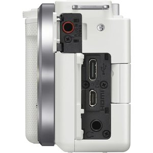 Appareil photo hybride 24,2 MP avec objectif zoom motorisé 16-50 mm, capteur APS-C, vidéo 4K, écran multi-angle, carte 64 Go, logiciel photo et fonctionnalités HD - Product Image 1