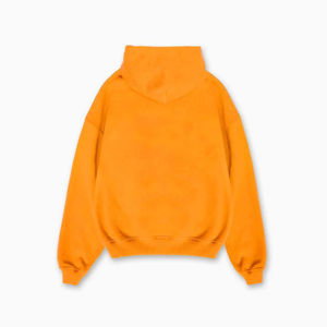 Alta calidad 340 GSM algodón grueso en blanco liso peso pesado sudaderas con capucha de gran tamaño Unisex logotipo personalizado hombres Fleece Boxy Hoodie - Product Image 5