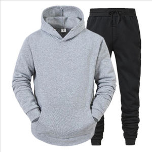 Ensembles de sport unisexes respirants et solides, grandes tailles, avec logo personnalisé, vente en gros, nouveau design, survêtements de jogging, sweats d'été, tailles XXL XL - Product Image 2