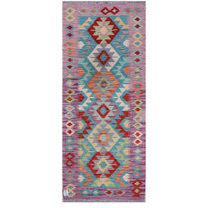 พรมกิลิม ไมมาณา อัฟกานิสถาน ขนาด 188 x 78 ซม. พรมปูพื้นและชุดพรม - Product Image 1