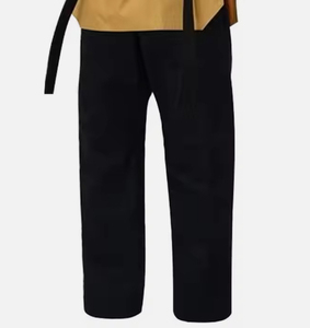 Unisex jiu jitsu kimono artes marciales Karate traje personalizado OEM algodón Color sólido Simple liso Karate uniforme superventas adultos - Product Image 5