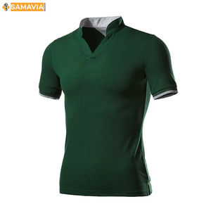 Camisa de Manga Corta para Hombre, Personalizada, Antiarrugas, con Bolsillo, 100% Algodón Jersey, Corte Regular, Cómoda, Duradera, Informal, OEM - Product Image 1