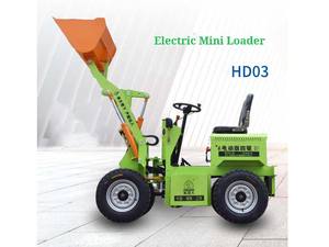 Oferta Especial: Minicargadora con Tracción en las 4 Ruedas, Motor Diésel Euro 5, 18.5kW 25HP, 800kg, Cucharón de 3 Metros Cúbicos, Alta Capacidad de Carga - Product Image 2