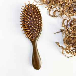High Quality Wooden <b>Massage</b> Comb Natural Wood Wide Tooth <b>Hair</b> Care <b>Scalp</b> <b>Massage</b> Tool - Product Image 2