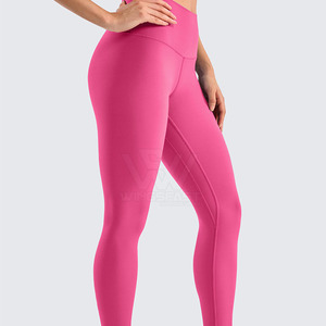 เลกกิ้งโยคะเอวยางยืดระบายอากาศได้ดีโลโก้ออกแบบได้ตามต้องการ - Product Image 4
