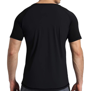 Custom Logo High Quality Wholesale Fitness <b>Swim</b> <b>Shirts</b> Rash guard Printed Short Sleeve Sportswear Polyester Adults <b>Swim</b> <b>shirt</b> - Product Image 2