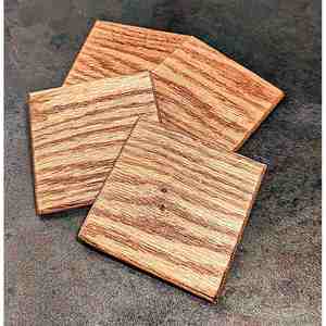 Ensemble de sous-verres en bois fait à la main Design personnalisé Décor rustique Noyer Sesham Matériel pour tapis et tampons fabriqués par l'exportateur - Product Image 6