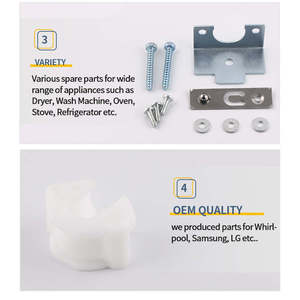 Kit de Rodamientos Traseros para Tambor de Secadora 5303281153, Reemplazo Exacto para Secadoras Frigidaire y Kenmore, Reemplaza PS459829 AP2142648 - Product Image 1