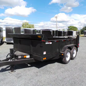 Nouvelle remorque à benne basculante de 16'x83' avec un poids total autorisé de 16 000 lb pour l'agriculture et la construction, dotée de composants essentiels pour moteur et transmission - Product Image 1