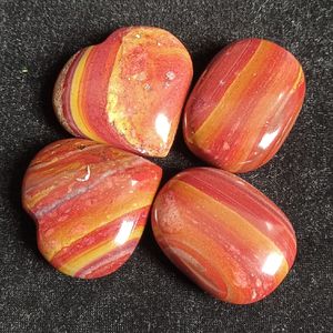 คริสตัลรูปหัวใจแจสเพอร์มอคคาแบบอเมริกันแกะสลักอย่างสง่างามหยกเรกิบำบัดแบบฮวงจุ้ยของขวัญทางธุรกิจ - Product Image 4