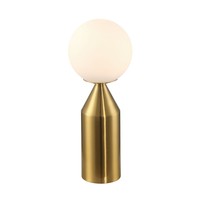 Modern Avrupa Tarzı Metal Pirinç LED DC Masa Lambası Kademesiz Karartma Özelliğiyle