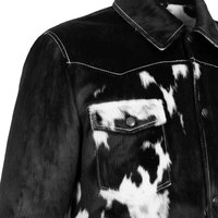 Veste d'hiver pour homme en cuir véritable AUSSIE EDGE APPAREL CO, imperméable et coupe-vent