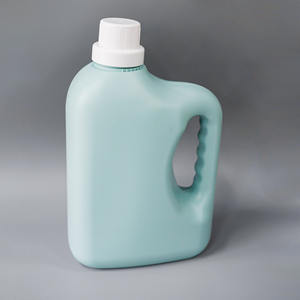 Alta calidad 4000ml HDPE Blue Can Ready-Mold 4 litros OEM ODM Botella de plástico para detergente para ropa Hecho en Vietnam MOQ 5000PCs - Product Image 2