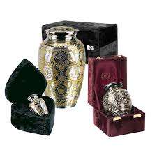 โกศทองเหลืองและอะลูมิเนียมขายส่ง - สีดำ/สีทอง ทนทาน มีหลายขนาด - Product Image 3