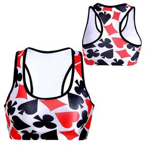 <b>Ladies</b> Custom Design Sublimation Gym <b>Bra</b> Summer <b>Sports</b> Fitness Running Yoga Sublimated <b>Bra</b> for Women - Product Image 3