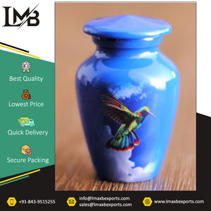 Widely Selling Good Quality <b>Funeral</b> <b>Supplies</b> Customized Logo Memorial Ashes Urn/ Keepsake Cremation Urns From Indian Supplier - Product Image 4