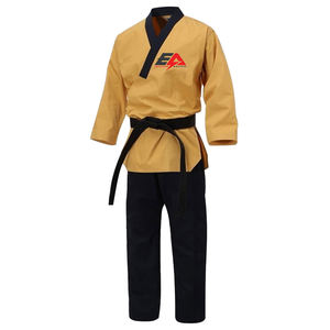 ชุดคาราเต้สีขาวสวมใส่สบายชุดคาราเต้แบบดั้งเดิมชุดศิลปะการต่อสู้ - Product Image 1