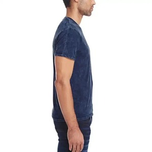Grande taille Acid Wash Vintage t-shirt surdimensionné grande taille vêtements pour hommes 100% coton t-shirts pour hommes élégant - Product Image 2