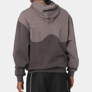 เสื้อสวมศีรษะโอเวอร์ไซส์ผ้าฝ้าย100% ผ้าเทอร์รี่เสื้อมีฮู้ดโลโก้ออกแบบได้ตามต้องการ - Product Image 6