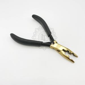Alicates dorados y negros sostenibles con empuñadura negra Precio al por mayor Alicates de acero inoxidable de alta calidad Etiqueta personalizada aceptada - Product Image 3