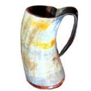 Taza de cuerno de búfalo hecha a mano, tazas para beber vikingo natural, taza de cuerno para beber cerveza de exportación, calidad estupenda de SUPER ENTERPRISES - Product Image 3