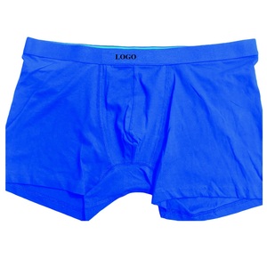 OEM ODM Men's High-Rise Woven Cotton <b>Polyester</b> Stripe <b>Boxer</b> Shorts Yearn Dyed Elastic Waistband Loose Fitting Breathable Pants - Product Image 5