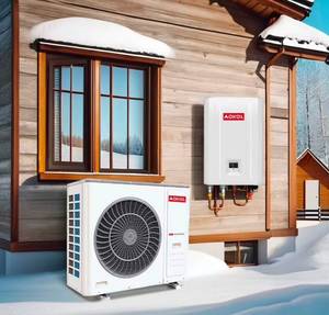 Pompe à chaleur air-eau à onduleur en stock, best-seller, économique, gaz R32, acier inoxydable, pour usage hôtelier, capacité de chauffage 10kW, classe A+++. - Product Image 3