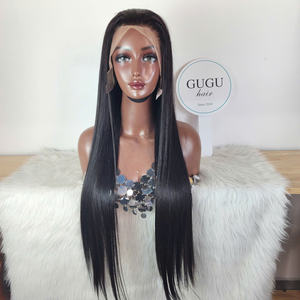 100% vierge non traitée vietnamien cuticule cheveux couleur naturelle Transparent soyeux droit frontal 13*4 disponible petit grand Long - Product Image 1