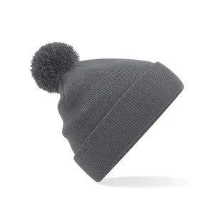Casquette à pompon originale personnalisée pour junior, accessoires de sport d'hiver, merchandising - Product Image 5