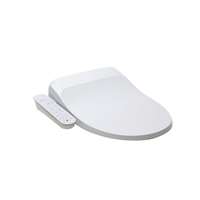 ALB-3500 Siège de toilette bidet moderne avec buse antibactérienne, installation facile, température réglable, matériau plastique durable