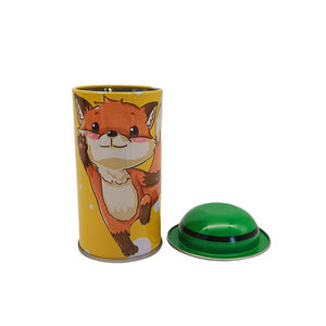 Latas de Especias de Cocina Rústicas de Hojalata con Diseño de Dibujos Animados, Latas de Muestras de Granos de Café, Latas de Almacenamiento de Dulces de Chocolate, Embalaje de Regalo para Niños - Product Image 4