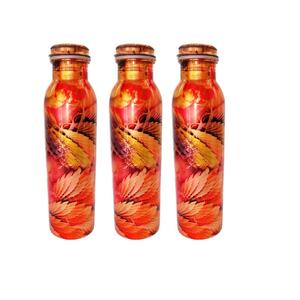 Bouteille en cuivre imprimée à thème unique étanche à l'utilisation de haute qualité pour le bureau de la maison Bouteille en cuivre artisanale écologique - Product Image 2