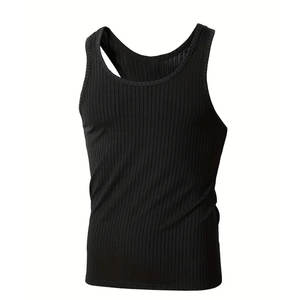 Premium Quality Latest Style Sleeveless Men <b>Tank</b> <b>Top</b> 2025 New Design Custom Breathable Plus Size <b>Workout</b> Gym Men <b>Tank</b> <b>Top</b> - Product Image 4