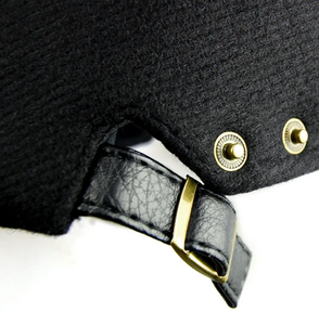 Haute qualité hommes mode rétro laine nouveau garçon Golf béret plat lierre chevrons bec de canard chapeau - Product Image 6