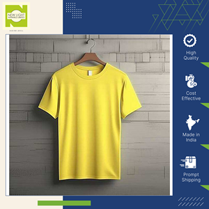 Fourniture directe d'usine tissu PC Matty le plus vendu fabriqué 230 GSM t-shirts unisexes d'uniformes de sport scolaire de l'exportateur indien - Product Image 6