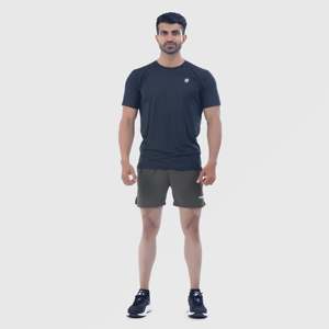 เสื้อยืดเนวีเฟล็กซ์โฟลว์สำหรับเสื้อผ้าออกกำลังกายเพื่อการยิมนาสติก - Product Image 3