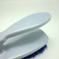 Brosse de nettoyage multifonctionnelle en plastique écologique avec manche en bambou, super capacité de nettoyage pour le lavage des vêtements, usage domestique, multi-usages