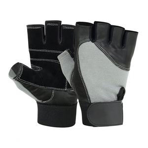 Guantes Deportivos de Media Palma Personalizables de Primera Calidad para Mujer, Guantes de Cuero para Levantamiento de Pesas, Gimnasio y Fitness - Product Image 4