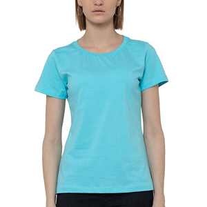 เสื้อยืดสตรีแบบแห้งเร็วระบายอากาศได้ดีแห้งเร็วพิมพ์โลโก้2024ฤดูร้อน - Product Image 1